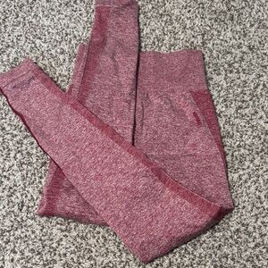 Gymshark Burgundy Leggings